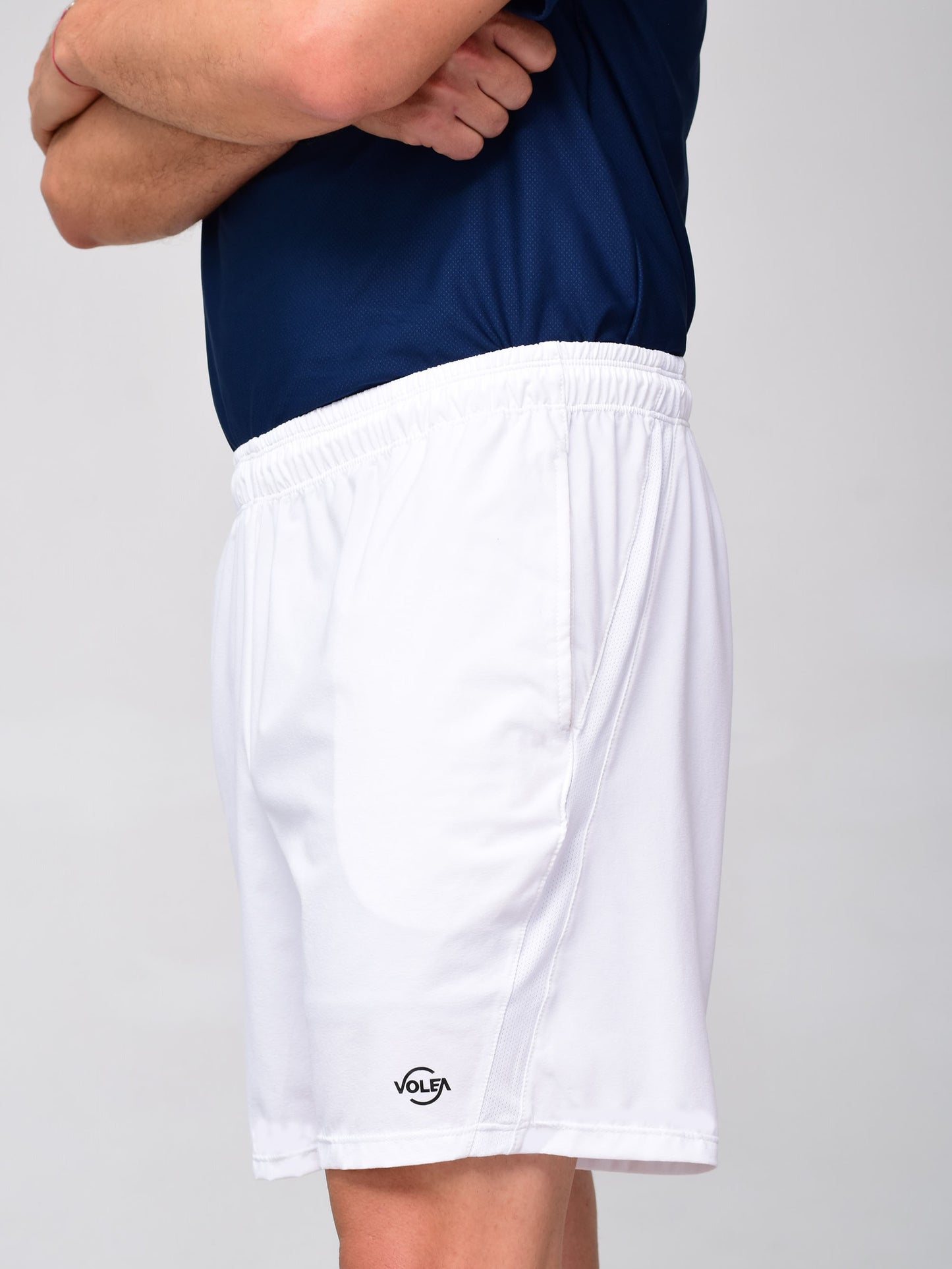 Pantaloneta Blanca Malla Blanca